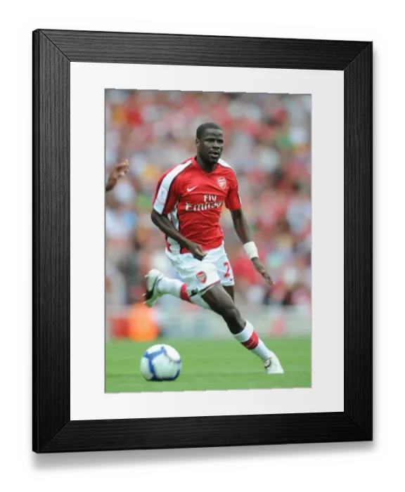 Framed Print : Emmanuel Eboue's Triumph: Arsenal 3:0 Rangers, Emirates Cup Day 2, 2009 Framed Print : Emmanuel Eboue's Triumph: Arsenal 3:0 Rangers, Emirates Cup Day 2, 2009