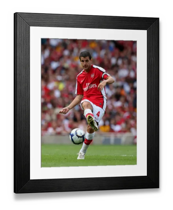 Framed Print : Arsenal's Triumph: Cesc Fabregas Stars in 3-0 Emirates Cup Victory over Rangers, 2009 Framed Print : Arsenal's Triumph: Cesc Fabregas Stars in 3-0 Emirates Cup Victory over Rangers, 2009