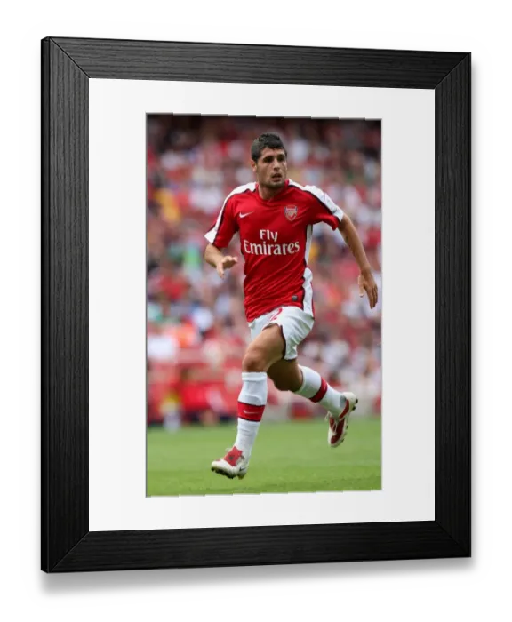 Framed Print : Arsenal's Fran Merida Shines: 3-0 Emirates Cup Victory Over Rangers Framed Print : Arsenal's Fran Merida Shines: 3-0 Emirates Cup Victory Over Rangers
