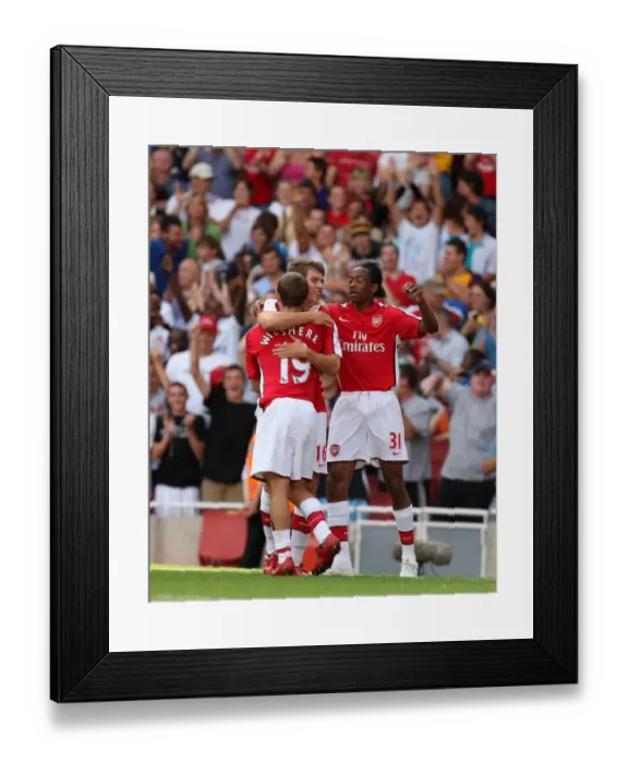 Framed Print : Jack Wilshere celebrates scoring his 2nd and Arsenals 3rd goal Framed Print : Jack Wilshere celebrates scoring his 2nd and Arsenals 3rd goal