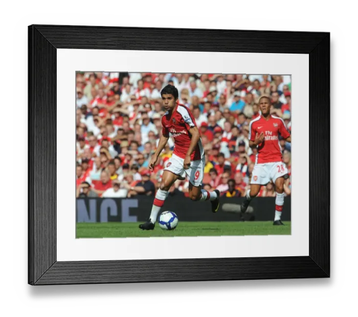Framed Print : Eduardo's Brilliant Goal: Arsenal's 4-1 Victory over Portsmouth at Emirates Stadium, 2009