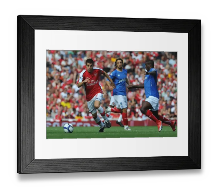Framed Print : Fabregas Shines as Arsenal Overpowers Mokoena's Portsmouth: 4-1 Victory in Barclays Premier League Framed Print : Fabregas Shines as Arsenal Overpowers Mokoena's Portsmouth: 4-1 Victory in Barclays Premier League