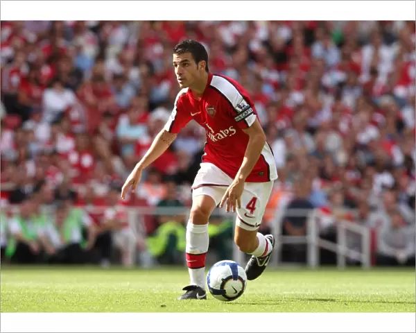 Cesc Fabregas Leads Arsenal to 4-1 Victory over Portsmouth in the Premier League (22 / 8 / 09)