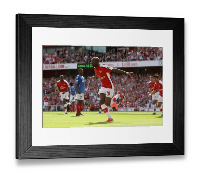 Framed Print : William Gallas's Triumphant Goal: Arsenal's 4-1 Victory Over Portsmouth in the Barclays Premier League Framed Print : William Gallas's Triumphant Goal: Arsenal's 4-1 Victory Over Portsmouth in the Barclays Premier League