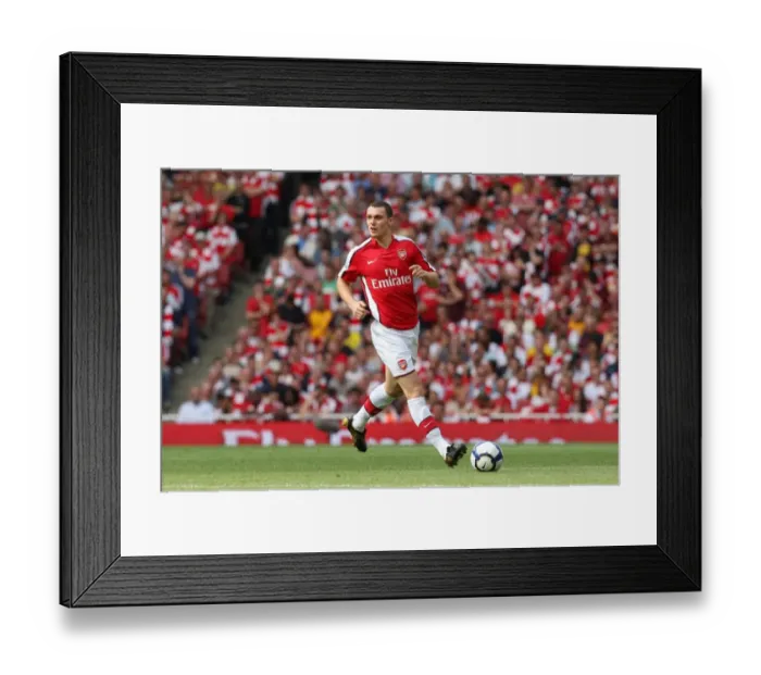 Framed Print : Thomas Vermaelen's Dominant Performance: Arsenal's 4-1 Premier League Victory Over Portsmouth (2009) Framed Print : Thomas Vermaelen's Dominant Performance: Arsenal's 4-1 Premier League Victory Over Portsmouth (2009)