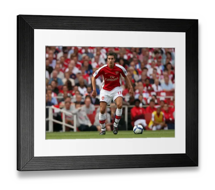 Framed Print : Robin van Persie's Brilliant Performance: Arsenal's 4-1 Premier League Victory over Portsmouth Framed Print : Robin van Persie's Brilliant Performance: Arsenal's 4-1 Premier League Victory over Portsmouth