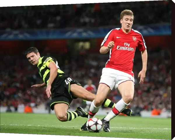 Nicklas Bendtner (Arsenal) Darren O Dea (Celtic)