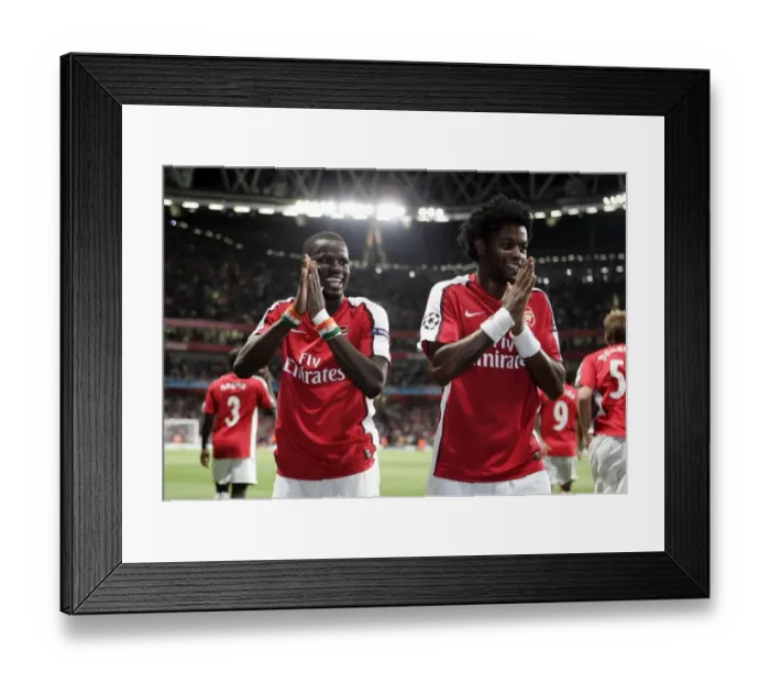 Framed Print : Unstoppable Duo: Eboue and Song's Brilliant Performance - Arsenal's Triumph over Celtic in the Champions League (26 / 8 / 09) Framed Print : Unstoppable Duo: Eboue and Song's Brilliant Performance - Arsenal's Triumph over Celtic in the Champions League (26 / 8 / 09)