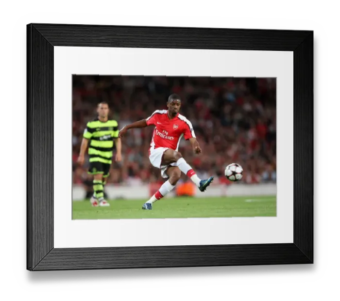Framed Print : Arsenal's Abou Diaby Shines: 3-1 UEFA Champions League Victory over Celtic (09 / 08 / 2009) Framed Print : Arsenal's Abou Diaby Shines: 3-1 UEFA Champions League Victory over Celtic (09 / 08 / 2009)