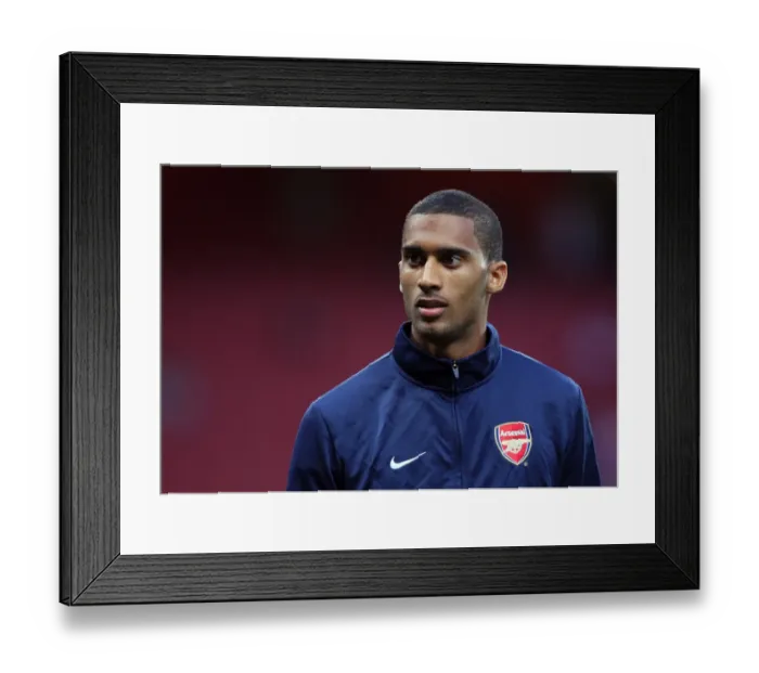Framed Print : Armand Traore's Standout Performance: Arsenal's Triumph over Celtic in the UEFA Champions League Qualifier (2009)