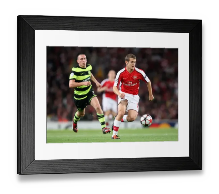 Framed Print : Jack Wilshere (Arsenal) Scott Brown (Celtic) Framed Print : Jack Wilshere (Arsenal) Scott Brown (Celtic)