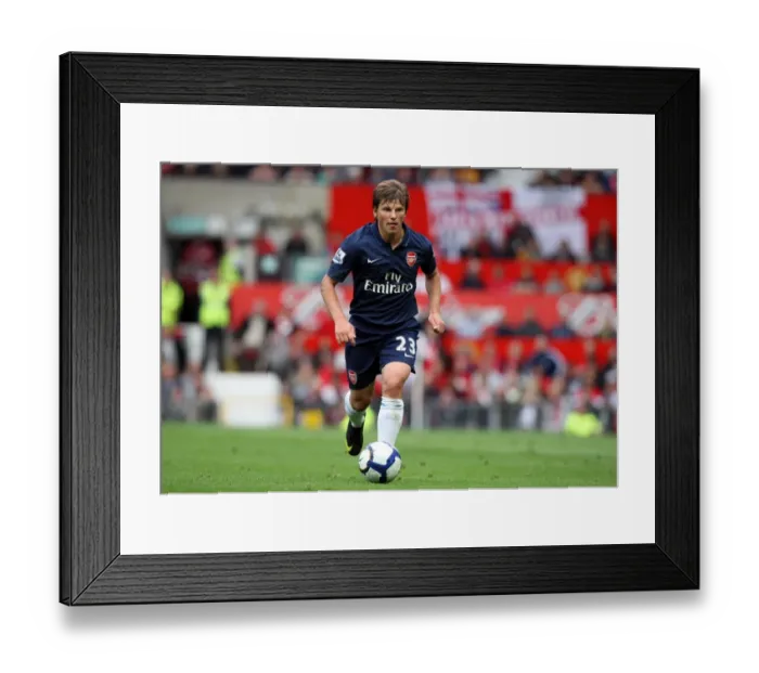 Framed Print : Arshavin's Brilliant Performance Against Manchester United: 2-1 Barclays Premier League Clash at Old Trafford Framed Print : Arshavin's Brilliant Performance Against Manchester United: 2-1 Barclays Premier League Clash at Old Trafford