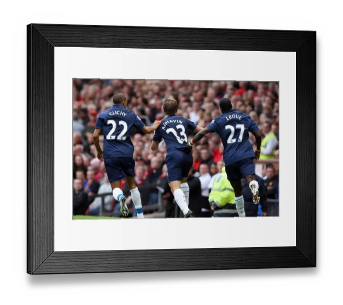 Framed Print : Andrey Arshavin celebrates scoring Arsenals goal with Framed Print : Andrey Arshavin celebrates scoring Arsenals goal with