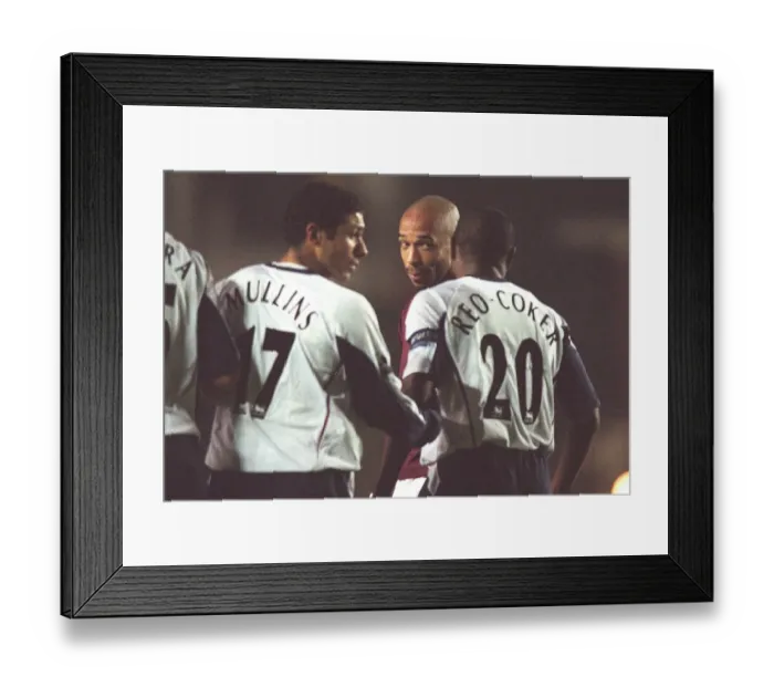 Framed Print : Thierry Henry (Arsenal) Nigel Reo-Coker (West Ham). Arsenal 2: 3 West Ham United Framed Print : Thierry Henry (Arsenal) Nigel Reo-Coker (West Ham). Arsenal 2: 3 West Ham United