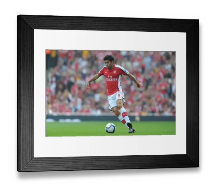 Framed Print : Arsenal's Eduardo Scores Brace in 4-0 Victory over Wigan Athletic, Emirates Stadium, September 19, 2009 Framed Print : Arsenal's Eduardo Scores Brace in 4-0 Victory over Wigan Athletic, Emirates Stadium, September 19, 2009