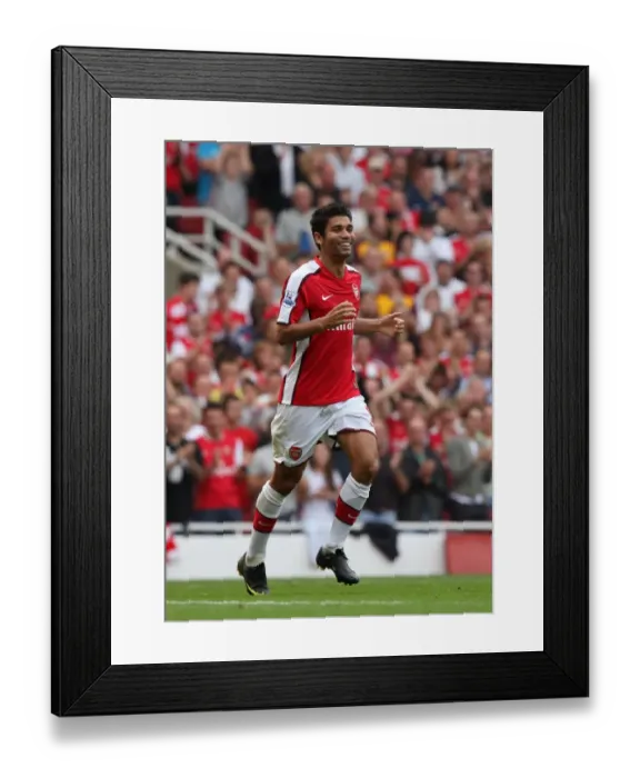 Framed Print : Eduardo's Jubilation: Arsenal's 4-0 Thrashing of Wigan Athletic in the Premier League Framed Print : Eduardo's Jubilation: Arsenal's 4-0 Thrashing of Wigan Athletic in the Premier League