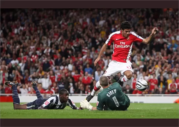Carlos Vela Scores Arsenal's Second Goal Against West Bromwich Albion in Carling Cup