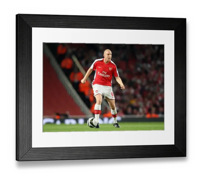 Framed Print : Philippe Senderos: Arsenal's Hero in 2-0 Carling Cup Victory Over West Brom