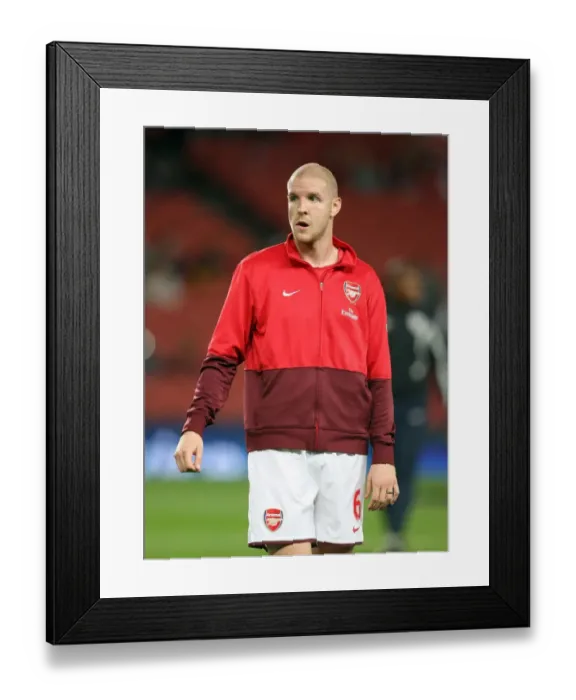Framed Print : Philippe Senderos Celebrates Arsenal's 2-0 Win Over West Brom in Carling Cup Framed Print : Philippe Senderos Celebrates Arsenal's 2-0 Win Over West Brom in Carling Cup