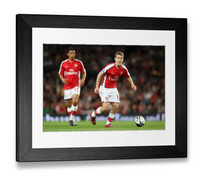 Framed Print : Jack Wilshere's Shining Debut: Arsenal's 2-0 Carling Cup Triumph over West Bromwich Albion (September 22, 2009)