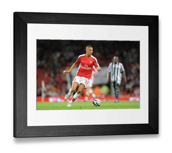 Framed Print : Kieran Gibbs (Arsenal)
