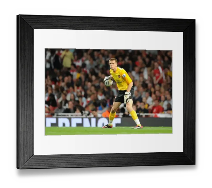Framed Print : Arsenal's Szczesny Shines: 2-0 Carling Cup Win vs. West Bromwich Albion