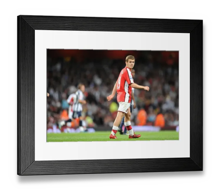 Framed Print : Jack Wilshere's Brilliant Performance: Arsenal's Carling Cup Victory (2-0) over West Bromwich Albion, September 2009 Framed Print : Jack Wilshere's Brilliant Performance: Arsenal's Carling Cup Victory (2-0) over West Bromwich Albion, September 2009