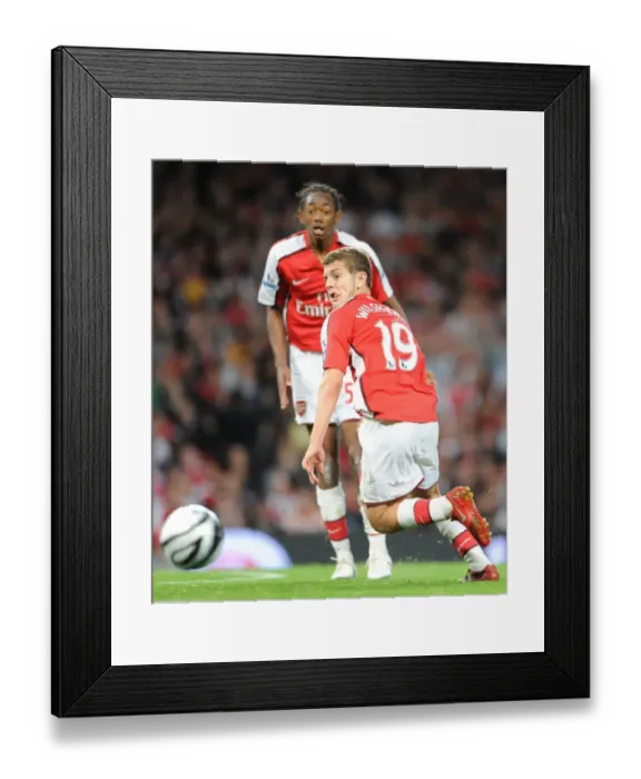 Framed Print : Jack Wilshere and Sanchez Watt (Arsenal) Framed Print : Jack Wilshere and Sanchez Watt (Arsenal)