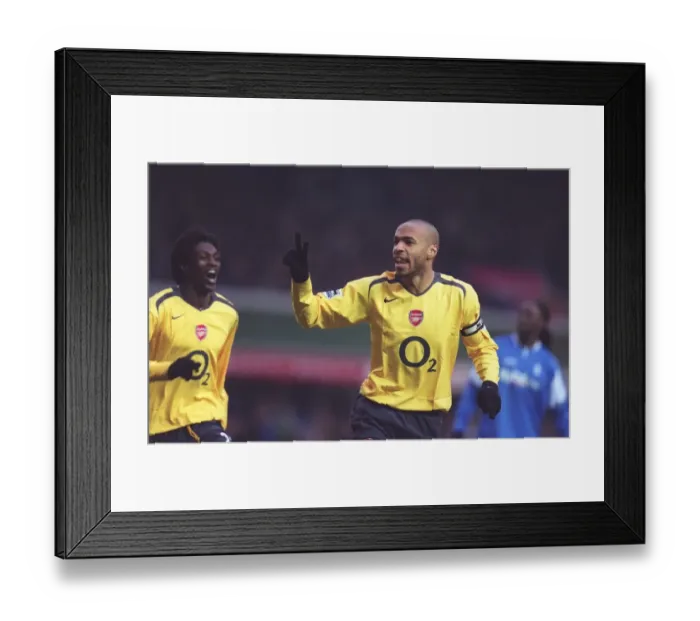 Framed Print : 2005-06 Season: A Football Rivalry - Birmingham City vs. Arsenal