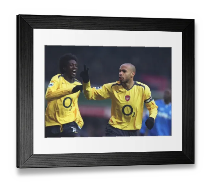 Framed Print : Birmingham City vs. Arsenal: 2005-06 Football Showdown Framed Print : Birmingham City vs. Arsenal: 2005-06 Football Showdown