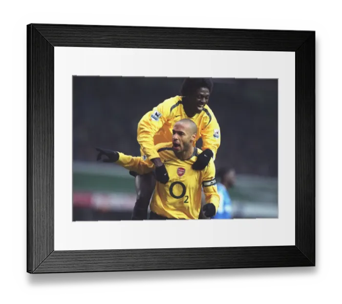 Framed Print : A Football Rivalry: Birmingham City vs. Arsenal (2005-06)