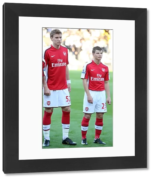 Nicklas Bendtner and Andrey Arshavin (Arsenal)
