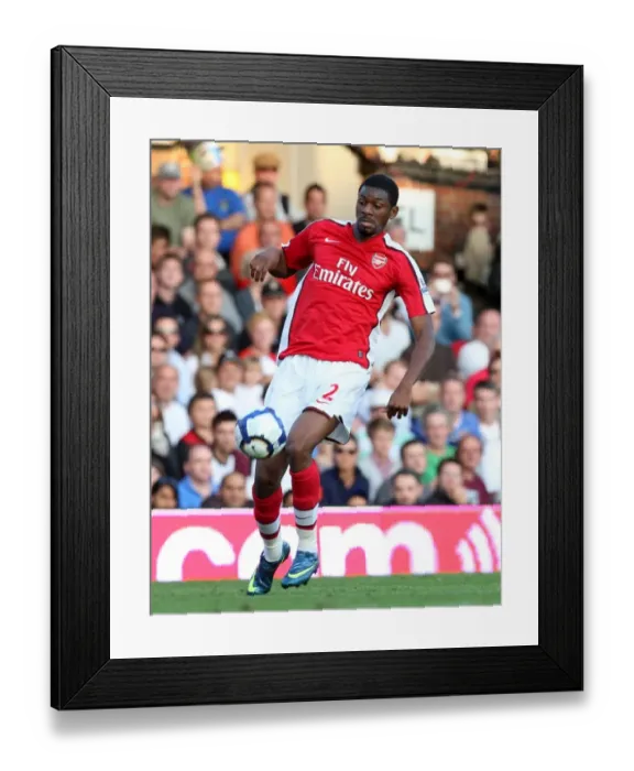 Framed Print : Abou Diaby Scores the Winner: Arsenal's 1-0 Victory over Fulham in the Barclays Premier League Framed Print : Abou Diaby Scores the Winner: Arsenal's 1-0 Victory over Fulham in the Barclays Premier League