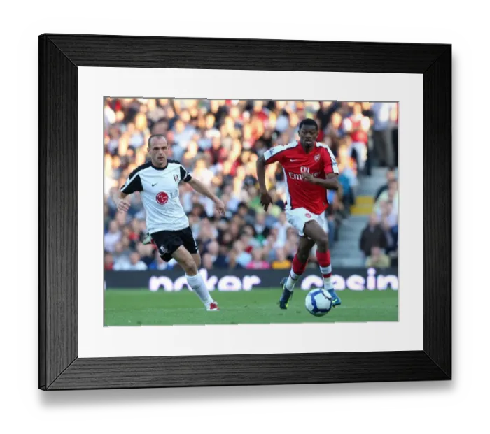 Framed Print : Abou Diaby Strikes Again: Arsenal's Win at Fulham (0:1), Barclays Premier League, 2009 Framed Print : Abou Diaby Strikes Again: Arsenal's Win at Fulham (0:1), Barclays Premier League, 2009