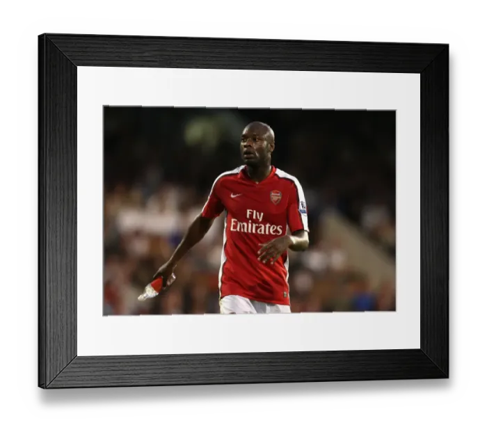 Framed Print : William Gallas's Goal Secures Arsenal's 1-0 Victory Over Fulham in the Barclays Premier League