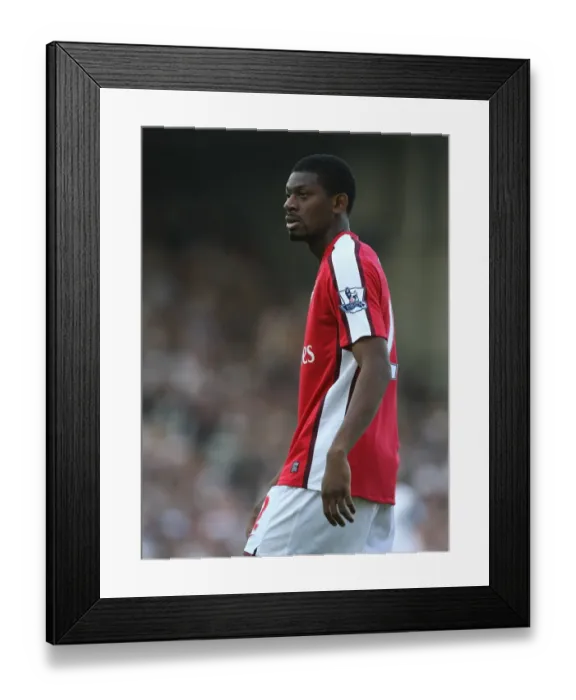 Framed Print : Abou Diaby's Stunner: Arsenal's 1-0 Win Over Fulham in the Premier League