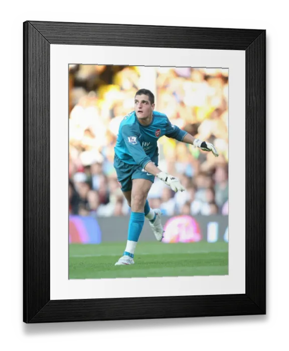 Framed Print : Vito Mannone's Heroics: Arsenal's 1-0 Win Over Fulham, September 2009 Framed Print : Vito Mannone's Heroics: Arsenal's 1-0 Win Over Fulham, September 2009