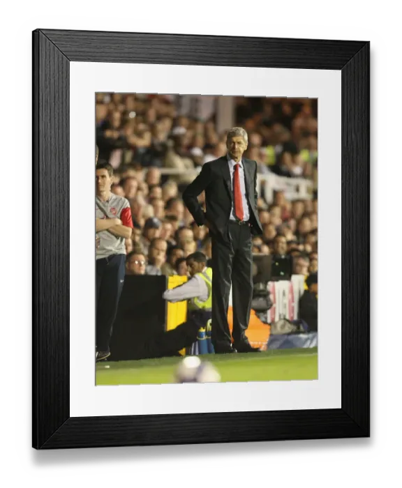 Framed Print : Arsene Wenger's Arsenal Secures 1-0 Victory Over Fulham in the Premier League