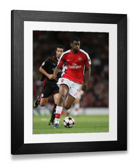 Framed Print : Abou Diaby Scores in Arsenal's 2-0 Victory Over Olympiacos in the UEFA Champions League at Emirates Stadium, 2009 Framed Print : Abou Diaby Scores in Arsenal's 2-0 Victory Over Olympiacos in the UEFA Champions League at Emirates Stadium, 2009