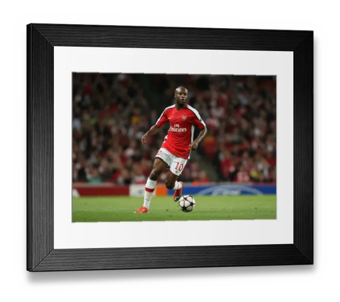 Framed Print : Arsenal's Gallas Leads Team to 2-0 Champions League Victory over Olympiacos Framed Print : Arsenal's Gallas Leads Team to 2-0 Champions League Victory over Olympiacos