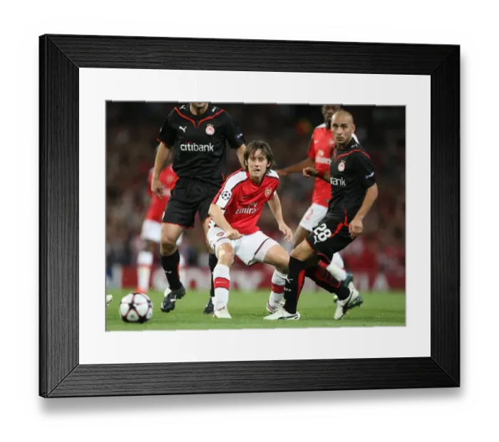 Framed Print : Arsenal's Rosicky Scores Brace: 2-0 UEFA Champions League Victory over Olympiacos, Emirates Stadium, 2009 Framed Print : Arsenal's Rosicky Scores Brace: 2-0 UEFA Champions League Victory over Olympiacos, Emirates Stadium, 2009