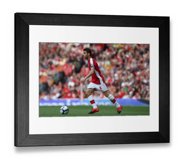 Framed Print : Cesc Fabregas in Action: Arsenal's Dominant 6-2 Win Over Blackburn Rovers, Barclays Premier League, Emirates Stadium, 4 / 10 / 09
