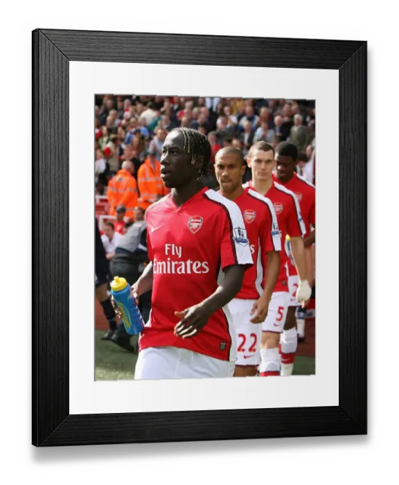 Framed Print : Bacary Sagna in Action: Arsenal's Victory over Blackburn Rovers, 6:2