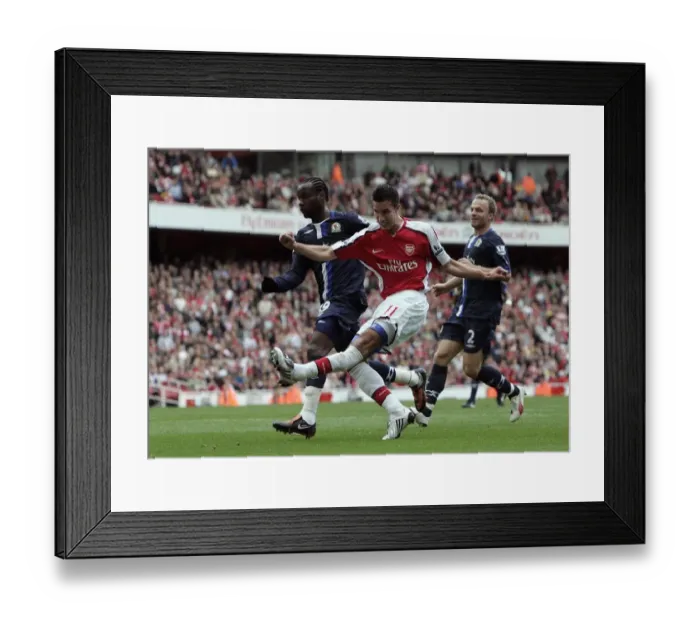 Framed Print : Robin van Persie's Pressured Finish: Arsenal's Thrilling 6-2 Victory Framed Print : Robin van Persie's Pressured Finish: Arsenal's Thrilling 6-2 Victory