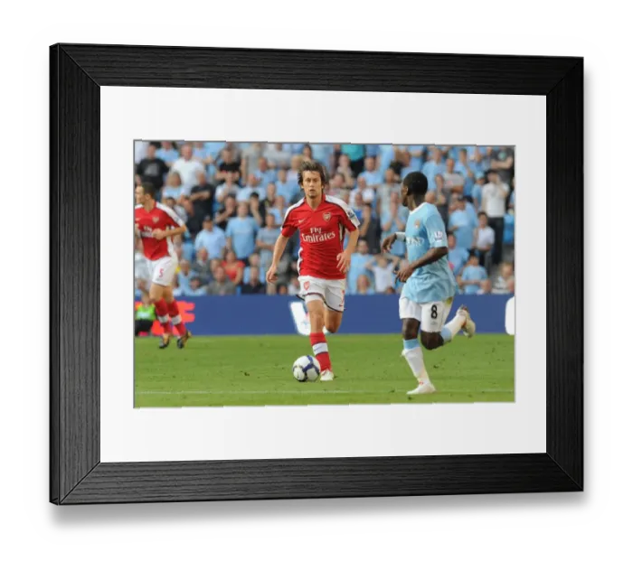 Framed Print : Tomas Rosicky: Arsenal Star in Manchester City's 4:2 Premier League Victory, 2009 Framed Print : Tomas Rosicky: Arsenal Star in Manchester City's 4:2 Premier League Victory, 2009