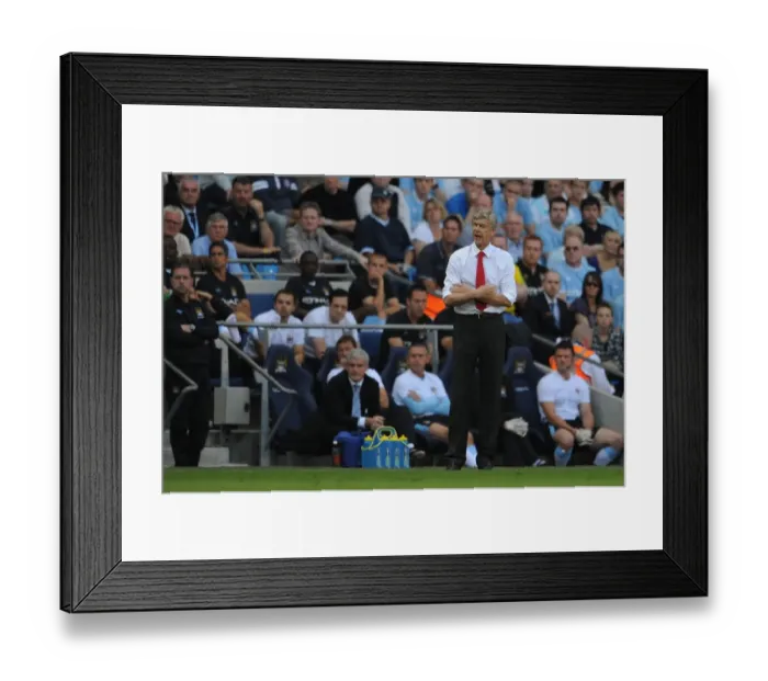 Framed Print : Arsene Wenger: Manchester City's 4-2 Victory Over Arsenal, Barclays Premier League, 2009 Framed Print : Arsene Wenger: Manchester City's 4-2 Victory Over Arsenal, Barclays Premier League, 2009