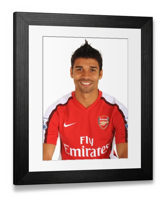 Framed Print : Eduardo at Emirates Stadium, Arsenal Football Club, London, 2009