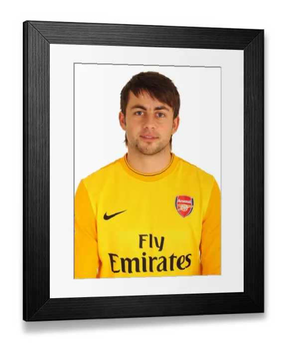 Framed Print : Lucasz Fabianski (Arsenal) Framed Print : Lucasz Fabianski (Arsenal)