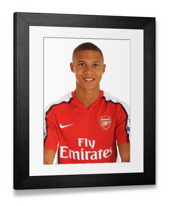 Framed Print : Kieran Gibbs (Arsenal) Framed Print : Kieran Gibbs (Arsenal)