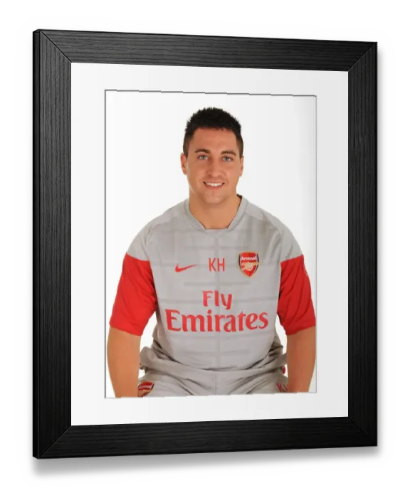 Framed Print : Kieran Hunt (Arsenal masseur)
